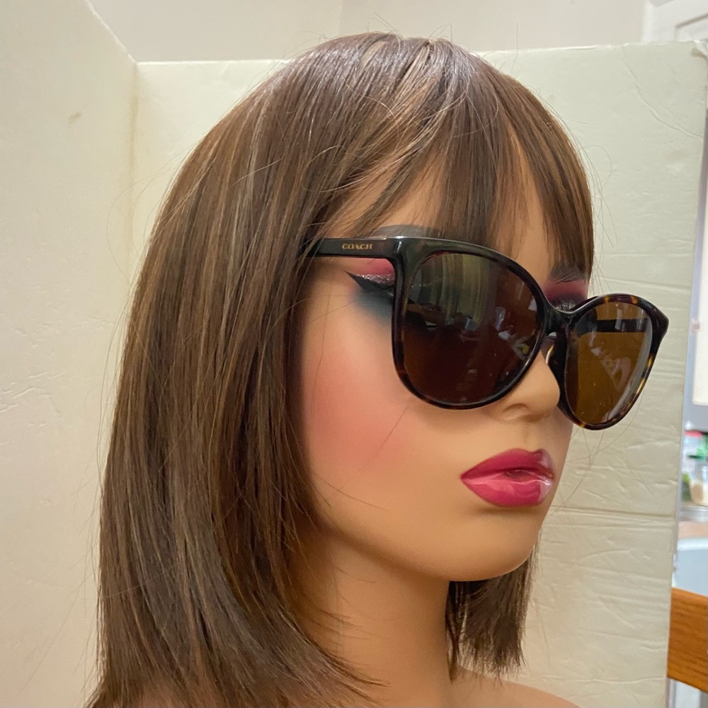 Coach Dark Tortoise Large Sunglasses 512072 57#16 140 3N HC8271U(L1101) - Picture 5 of 16